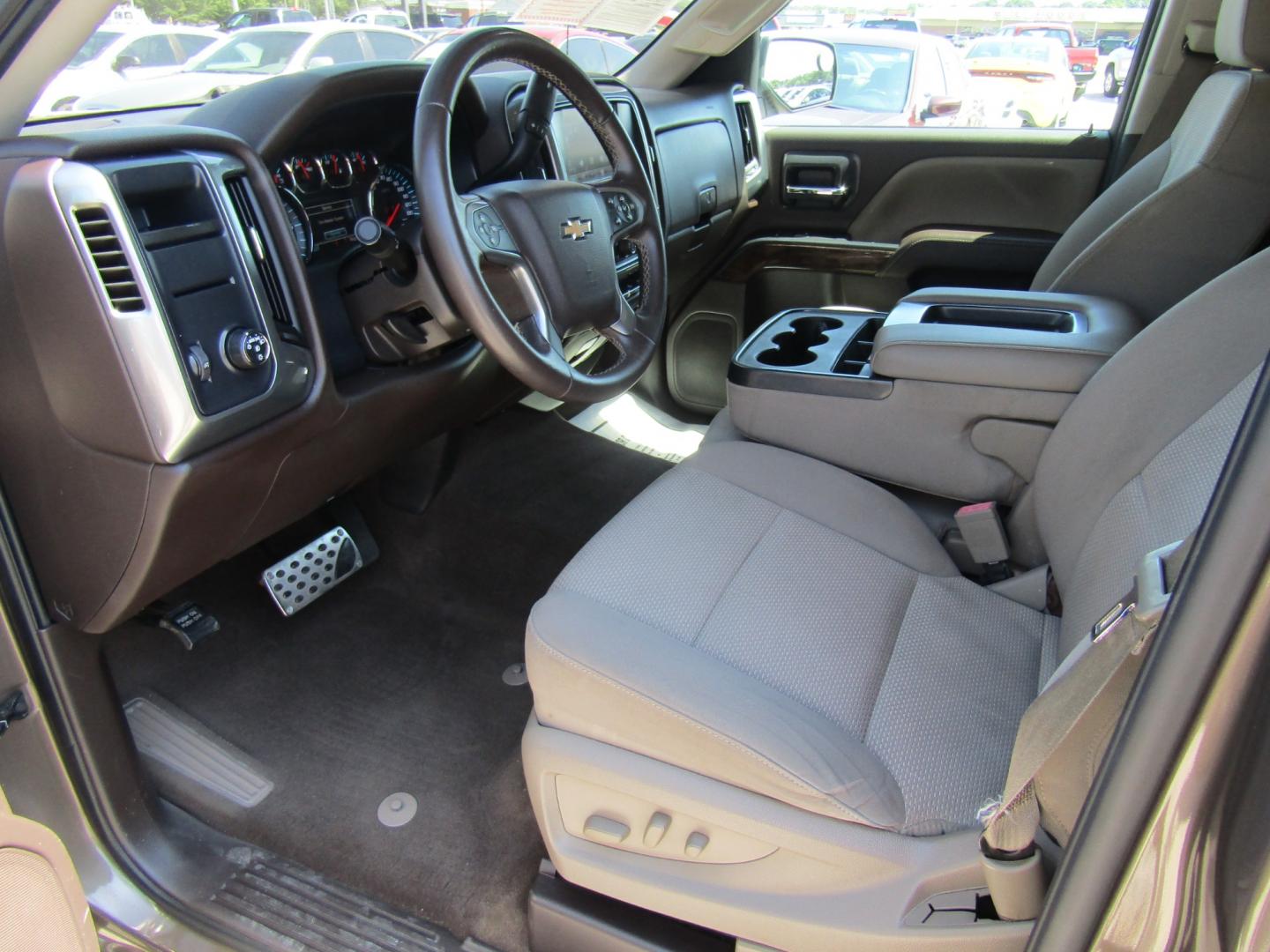 2015 Brown /Tan Chevrolet Silverado 1500 LT Double Cab 2WD (1GCRCRECXFZ) with an 5.3L V8 OHV 16V engine, Automatic transmission, located at 15016 S Hwy 231, Midland City, AL, 36350, (334) 983-3001, 31.306210, -85.495277 - Photo#3